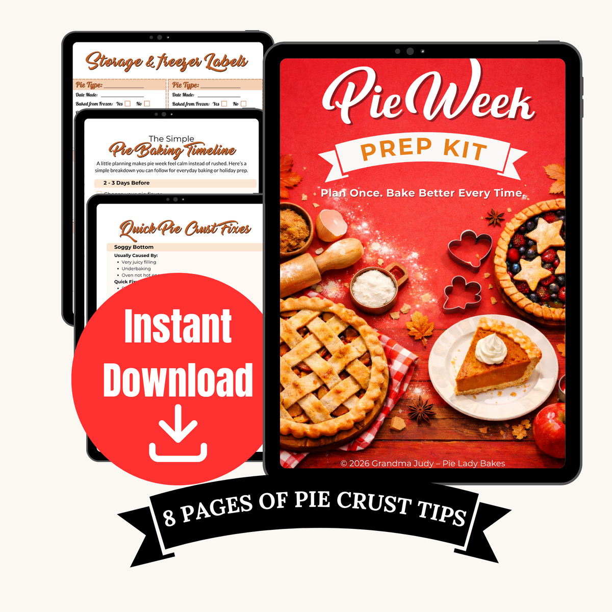 Pie Week Prep Kit